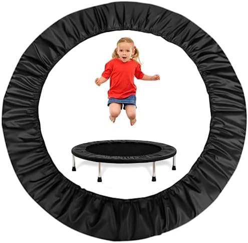 Trampoliner & Tilbehør | Trampolinfjederdække Sort, Rund Trampolinkantbeskytter Erstatning, 6D Oxford Stof Valgfrit Dække til Lille Trampolin Vandtæt Dække til Hjemmelegeplads Trampoliner & Tilbehør Trampoliner & Tilbehør